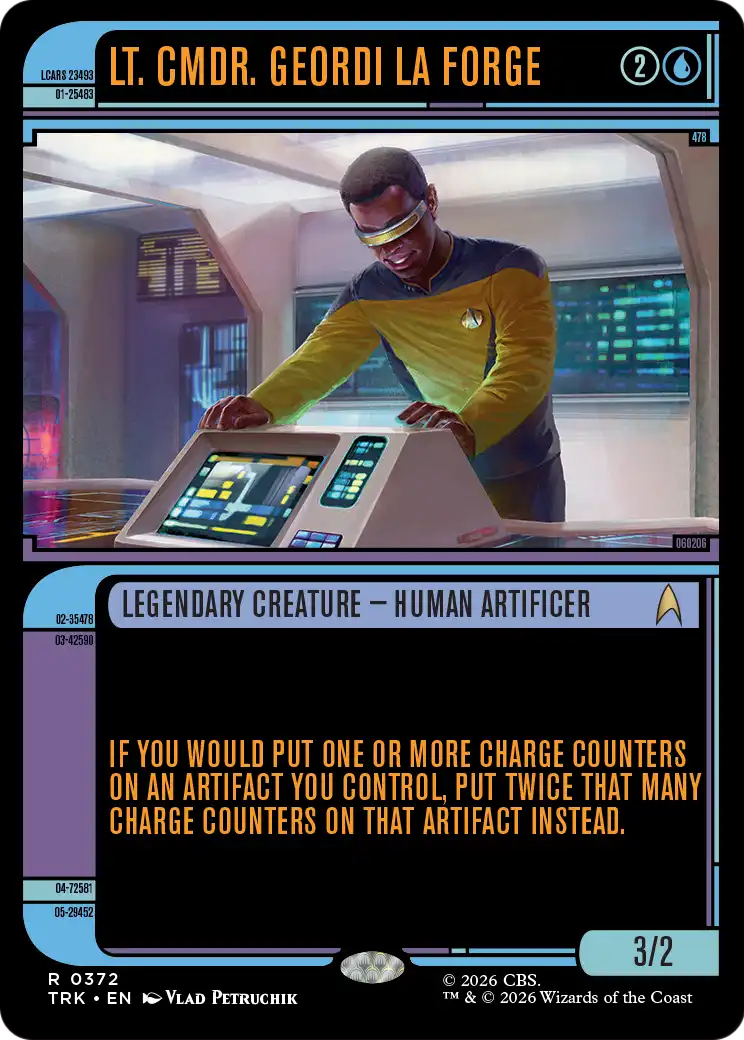 Lt. Cmdr. Geordi La Forge (Showcase) [Star Trek]