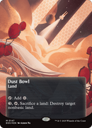 Dust Bowl (0057) (Borderless) (Galaxy Foil) [Edge of Eternities: Stellar Sights]