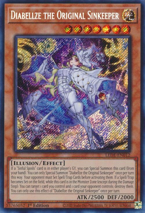 Diabellze the Original Sinkeeper [LEDE-EN012] Secret Rare