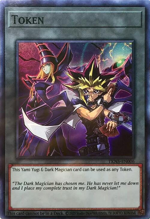 Token: Yami Yugi & Dark Magician [TKN5-EN006] Super Rare