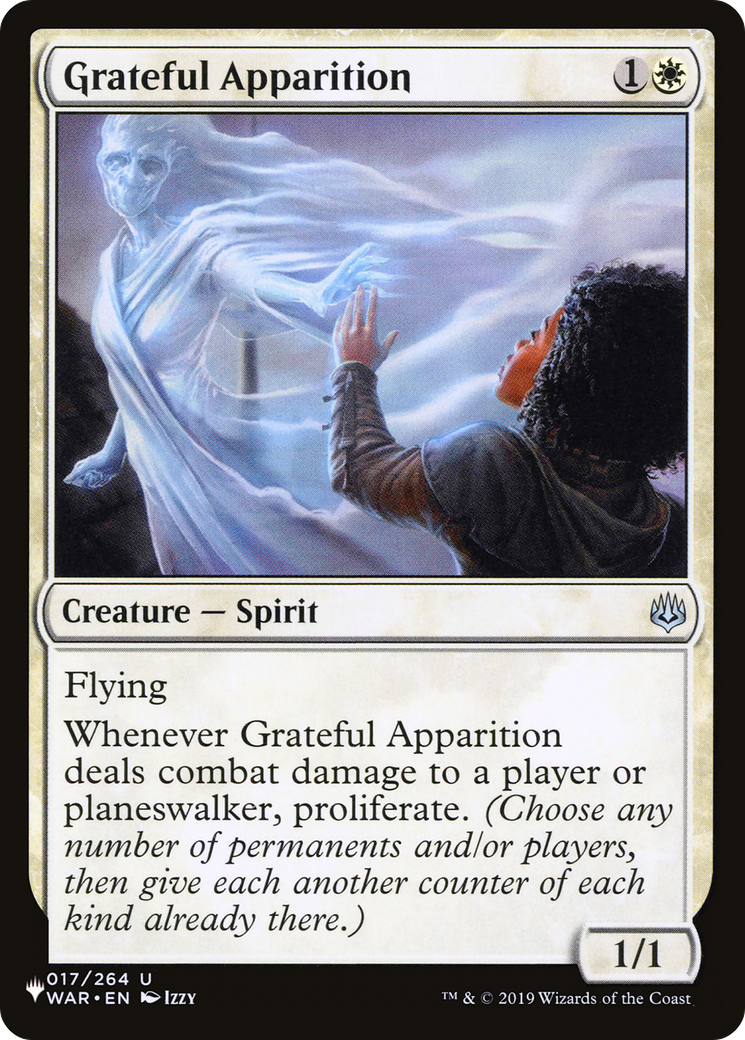 Grateful Apparition [The List Reprints]