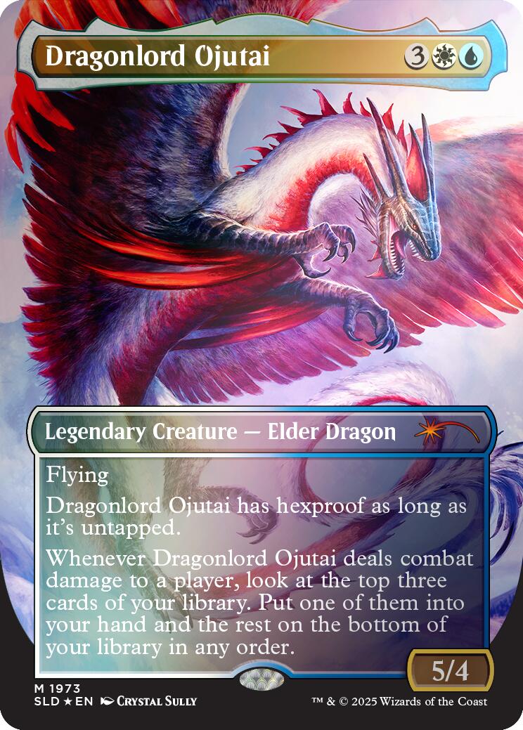 Dragonlord Ojutai (Rainbow Foil) [Secret Lair Drop Series]