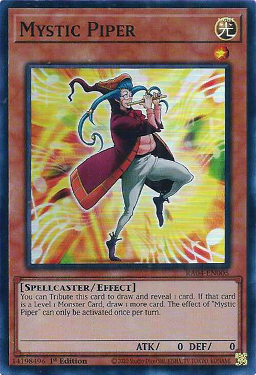 Mystic Piper [RA04-EN005] Super Rare