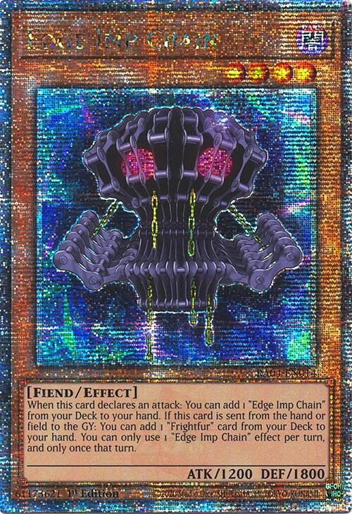 Edge Imp Chain [RA04-EN014] Quarter Century Secret Rare