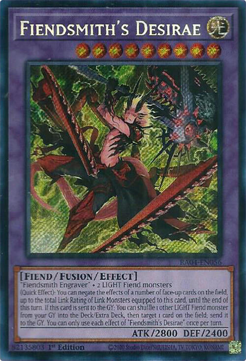 Fiendsmith's Desirae [RA04-EN056] Secret Rare