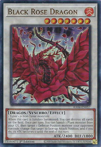 Black Rose Dragon [RA04-EN057] Ultra Rare