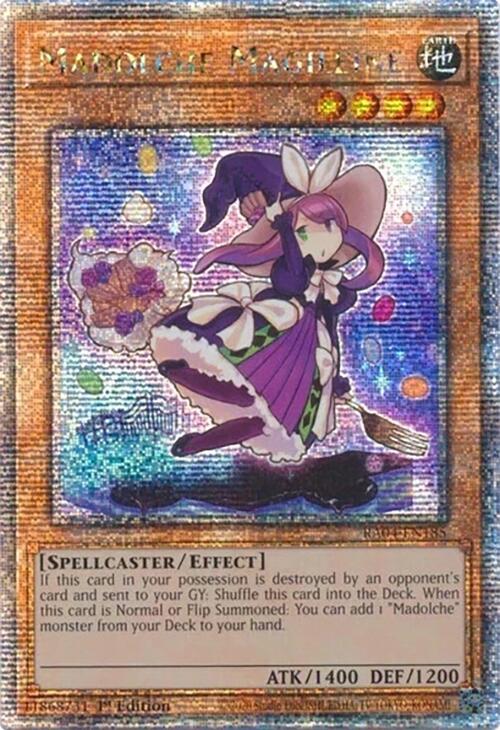 Madolche Magileine [RA04-EN185] Quarter Century Secret Rare