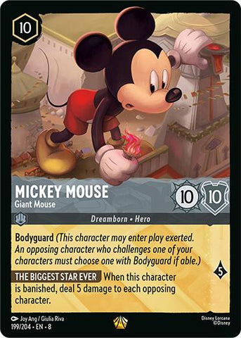 Mickey Mouse - Giant Mouse (199/204) [Reign of Jafar]