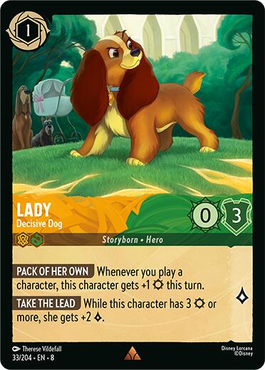 Lady - Decisive Dog (33/204) [Reign of Jafar]