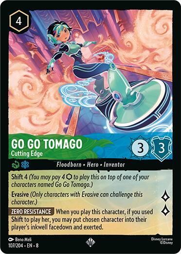 Go Go Tomago - Cutting Edge (107/204) [Reign of Jafar]
