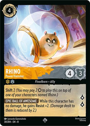 Rhino - Power Hamster (30/204) [Reign of Jafar]