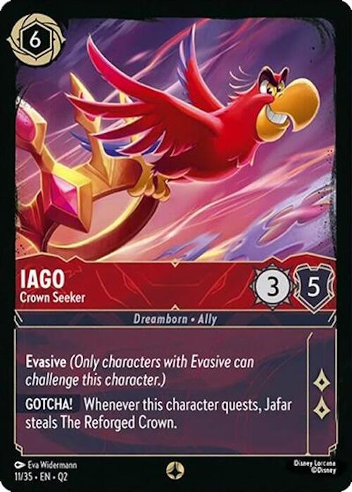 Iago - Crown Seeker (11/35) [Illumineer's Quest: Deep Trouble]