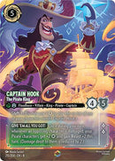 Captain Hook - The Pirate King (Enchanted) (215/204) [Reign of Jafar]