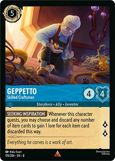Geppetto – Skilled Craftsman (174/204) [Reign of Jafar]