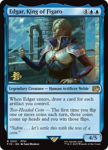 Edgar, King of Figaro [FINAL FANTASY Prerelease Promo]