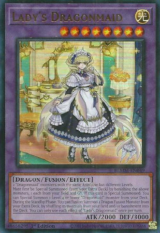 Lady's Dragonmaid [BLMM-EN049] Ultra Rare