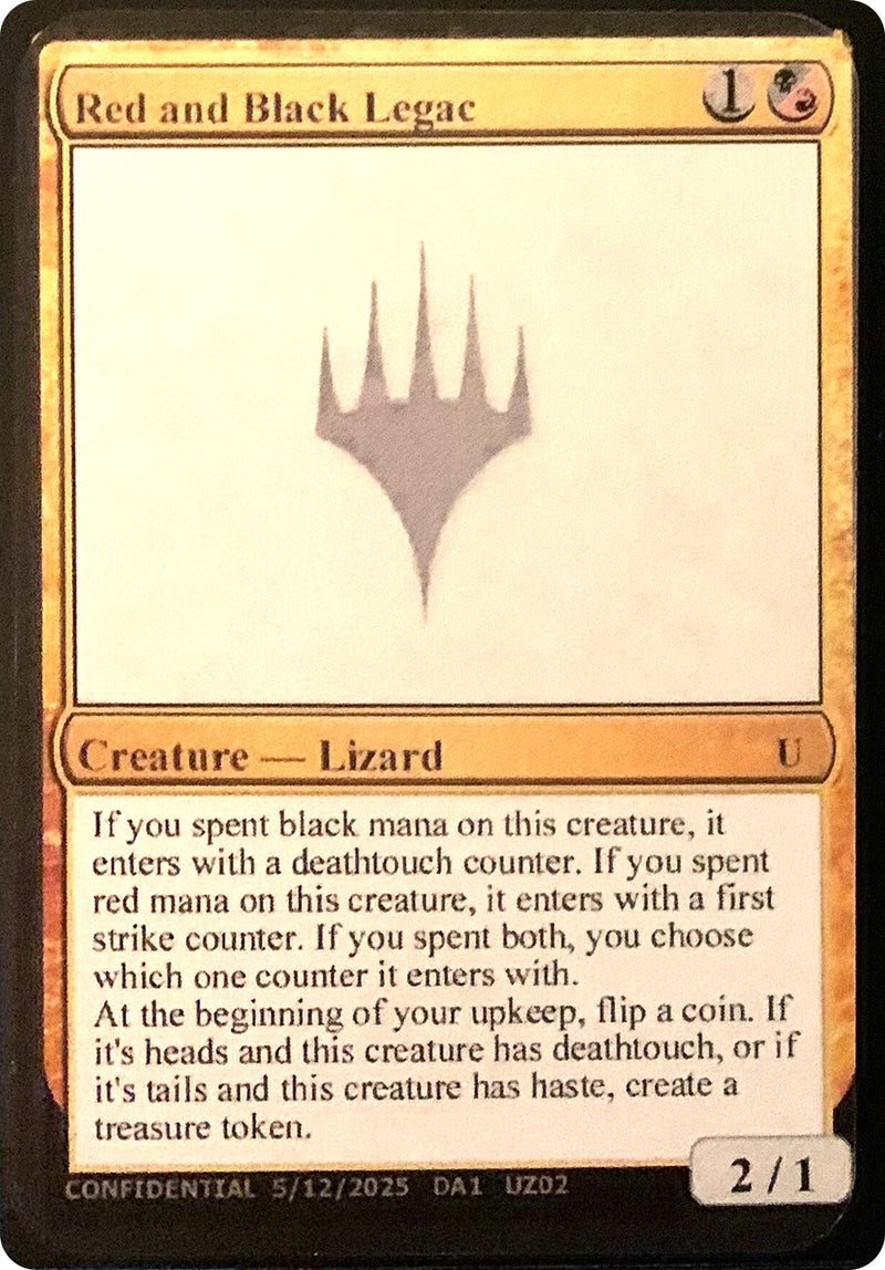 Red and Black Legac [Unknown Event]