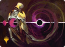 Gravkill Art Card (Gold-Stamped Planeswalker Symbol) [Edge of Eternities Art Series]