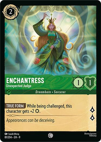 Enchantress - Unexpected Judge (81/204) [Fabled]