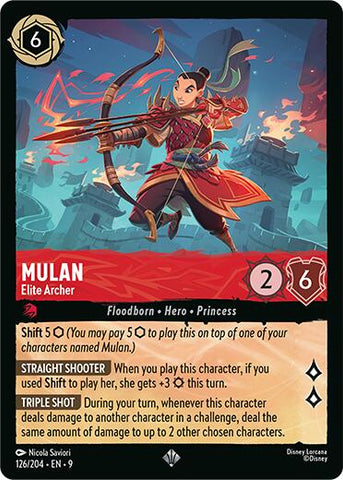Mulan - Elite Archer (126/204) [Fabled]