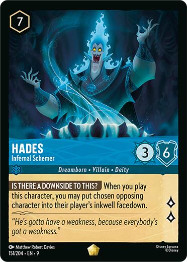 Hades - Infernal Schemer (151/204) [Fabled]
