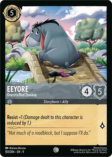 Eeyore - Overstuffed Donkey (183/204) [Fabled]