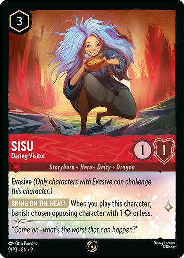 Sisu - Daring Visitor (9/P3) [Promo Cards]
