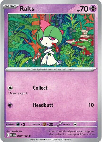 Ralts (058/132) [Mega Evolution: Base Set]