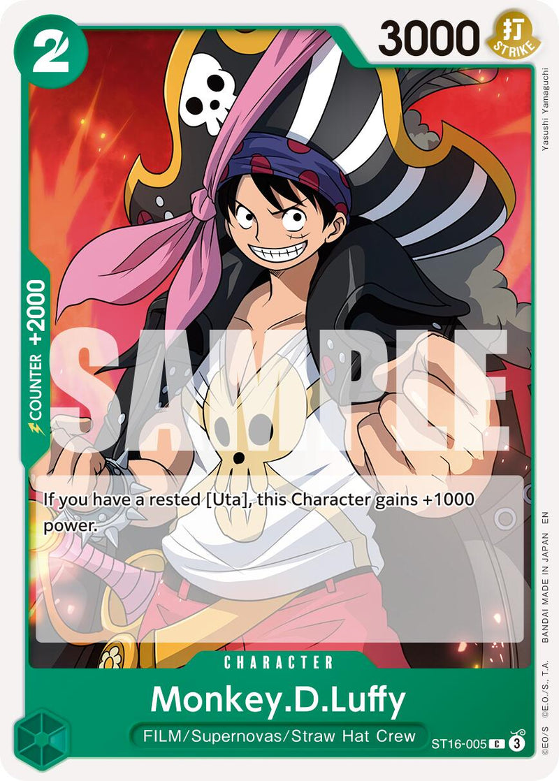Monkey.D.Luffy (ST16-005) (Reprint) [Premium Booster -The Best- Vol. 2]