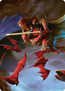 The Destined Warrior Scene Art Card [FINAL FANTASY Art Series]