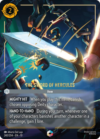 The Sword of Hercules (Enchanted) (240/204) [Whispers in the Well]