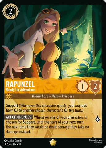 Rapunzel - Ready for Adventure (3/204) [Whispers in the Well]