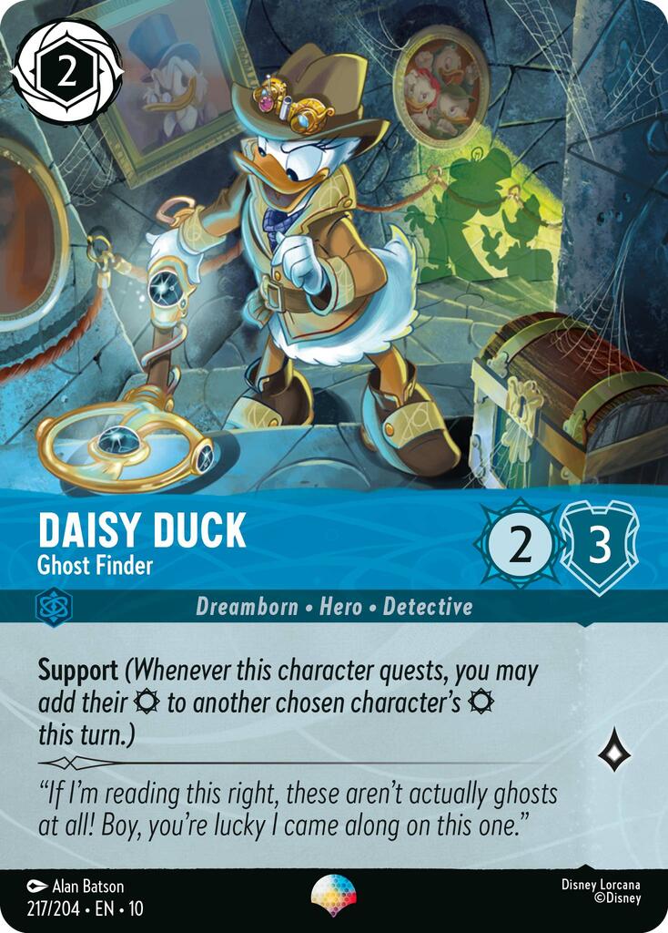 Daisy Duck - Ghost Finder (Epic) (217/204) [Whispers in the Well]