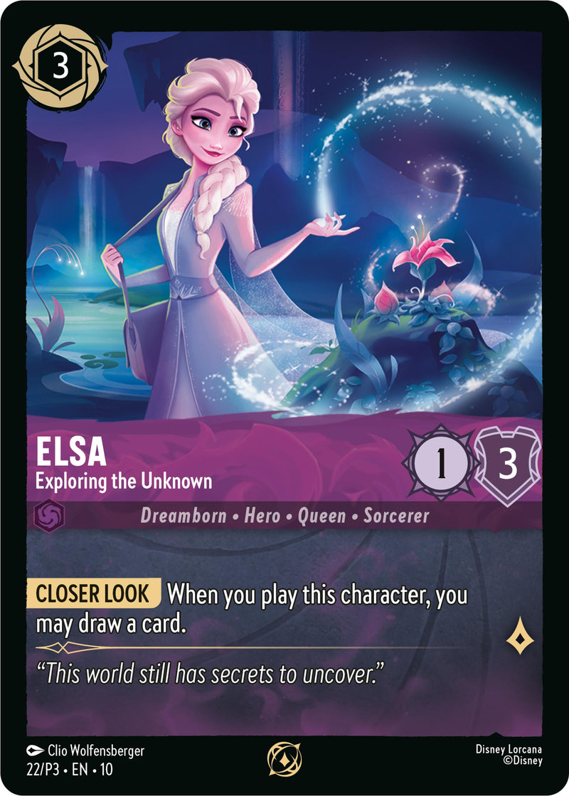Elsa - Exploring the Unkown (22) [Promo Cards]