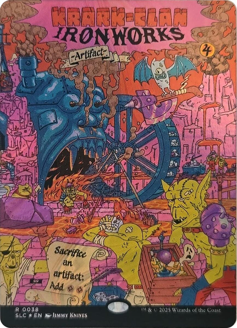 Krark-Clan Ironworks (Halo Foil) [Secret Lair Countdown Kit]