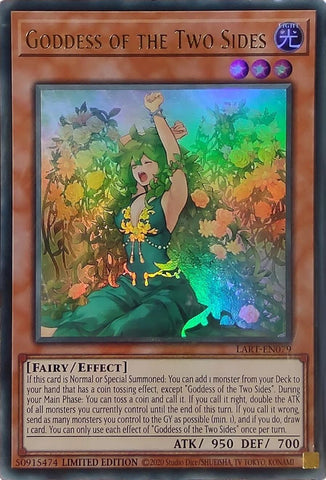 Goddess of the Two Sides [LART-EN079] Ultra Rare