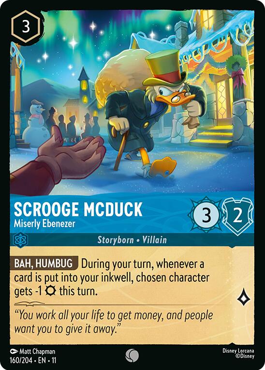 Scrooge McDuck - Miserly Ebenezer (160/204) [Winterspell]