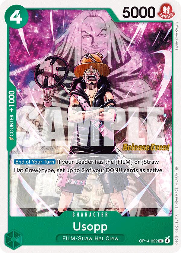 Usopp [The Azure Sea's Seven Release Event Cards]