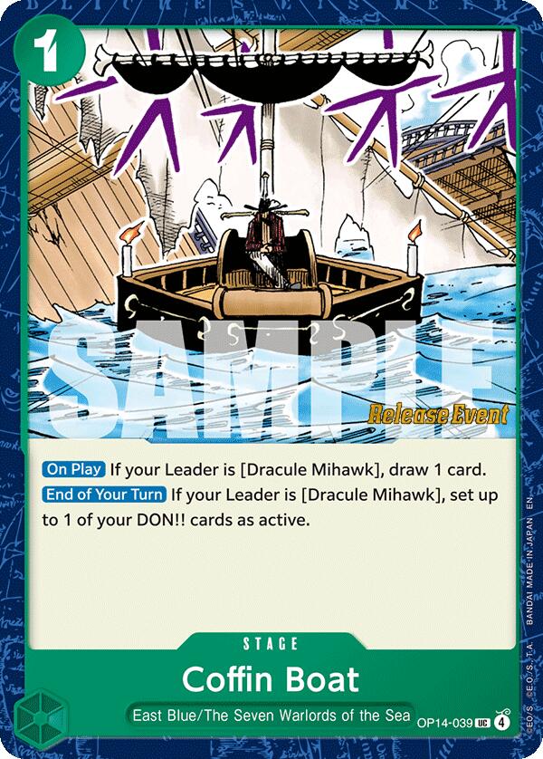 Coffin Boat [The Azure Sea's Seven Release Event Cards]