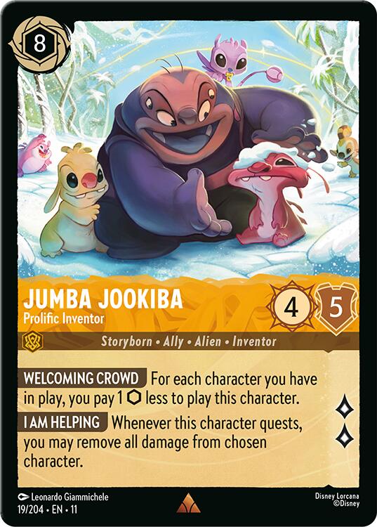 Jumba Jookiba - Prolific Inventor (19/204) [Winterspell]