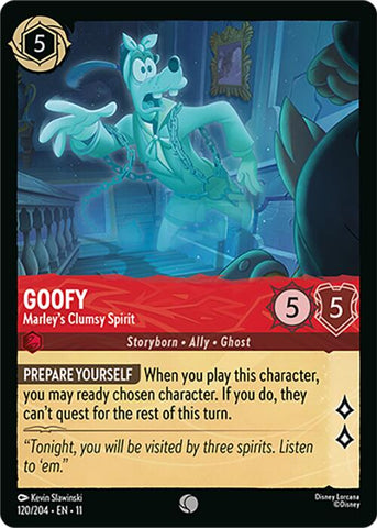 Goofy - Marley's Clumsy Spirit (120/204) [Winterspell]