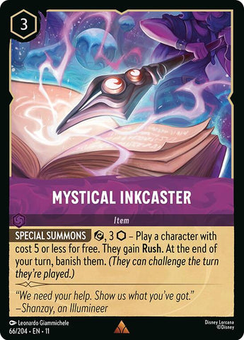Mystical Inkcaster (66/204) [Winterspell]
