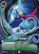Freeze the Vine (Enchanted) (231/204) [Winterspell]