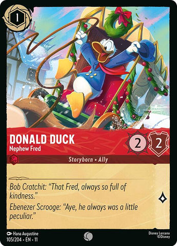 Donald Duck - Nephew Fred (105/204) [Winterspell]
