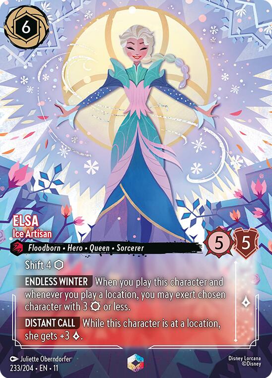 Elsa - Ice Artisan (Enchanted) (233/204) [Winterspell]
