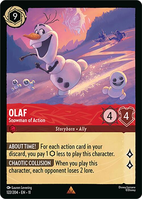 Olaf - Snowman of Action (122/204) [Winterspell]