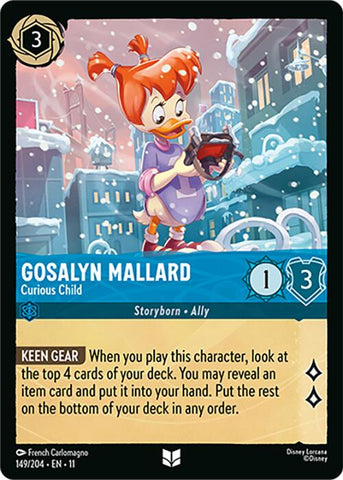 Gosalyn Mallard - Curious Child (149/204) [Winterspell]