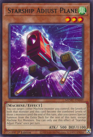 Starship Adjust Plane [MZMU-EN049] Rare