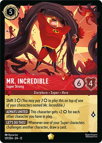 Mr. Incredible - Super Strong (127/204) [Wilds Unknown]