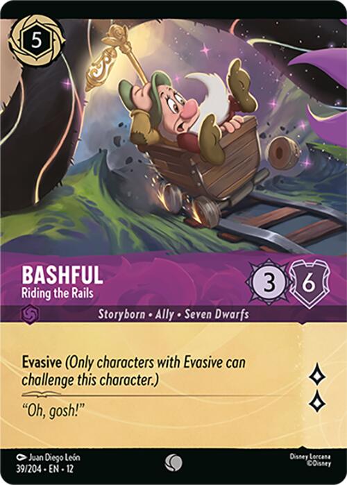 Bashful - Riding the Rails (Foil) (39/204) [Wilds Unknown]